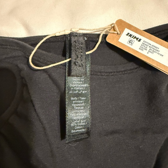 SKIMS Heart Cotton Jersey Boy Short - Picture 5 of 6